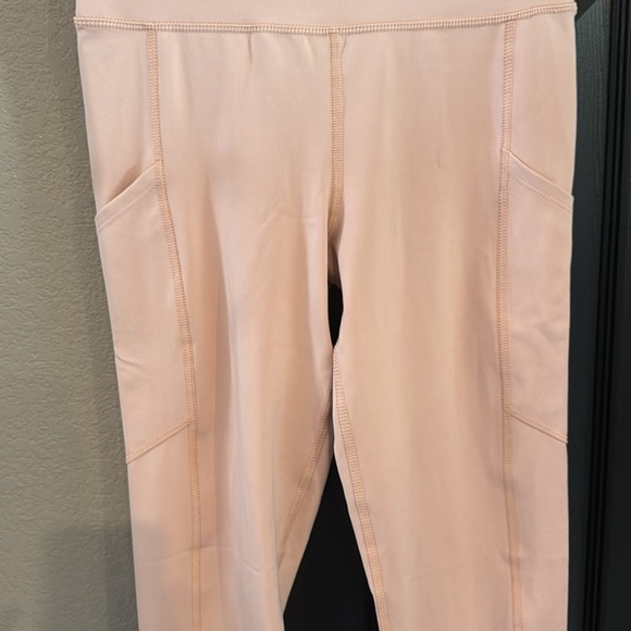 Pink High-Waisted Leggings - Picture 2 of 4